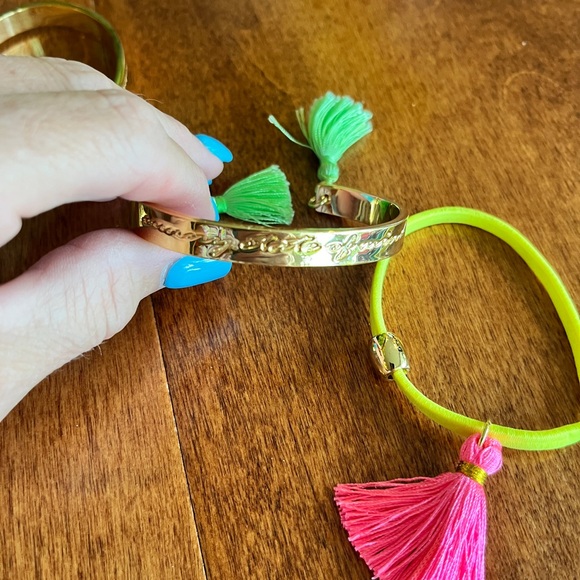 Lilly Pulitzer 7 Bracelets - Picture 4 of 6